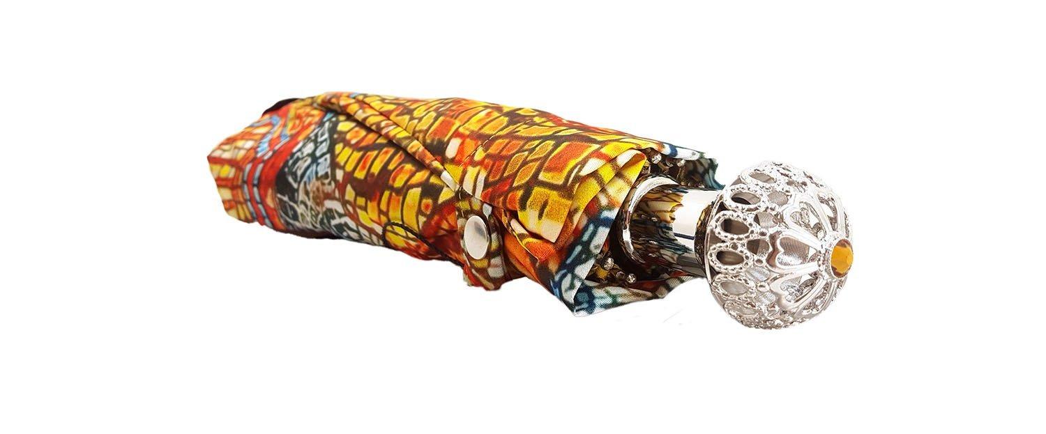 Women's Folding Umbrella in Byzantine Design