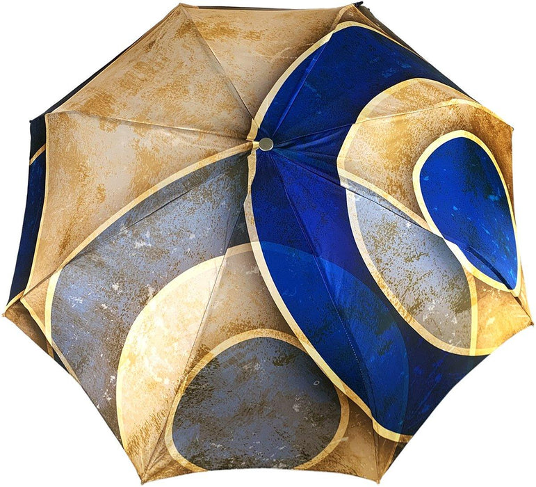 Handcrafted Beautiful Folding Umbrella in Abstract Design