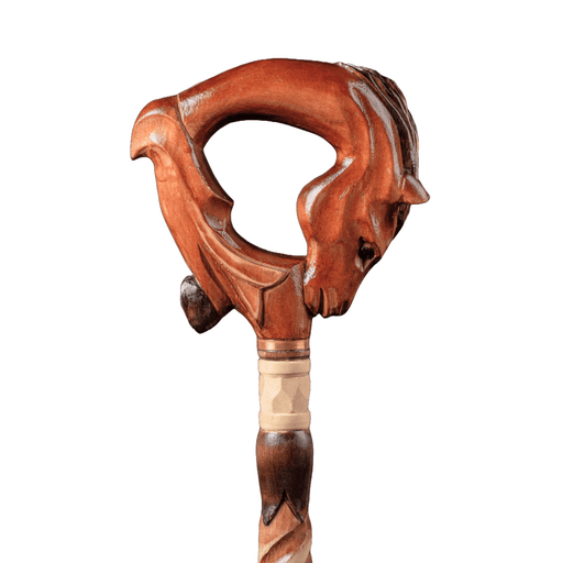 Wooden Walking Stick Horse Designer Canes For Men