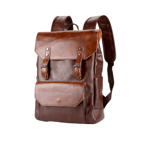 Urban Leather High-Quality Laptop Backpack