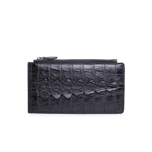 Men's Genuine Alligator Leather Card Holder - Classic Handmade Wallet
