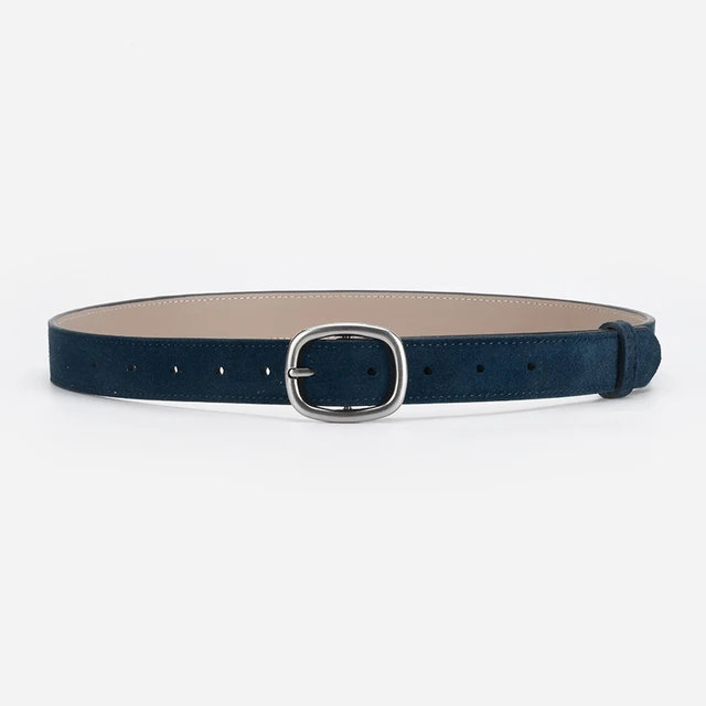 Classic Suede Genuine Leather Women's Belt
