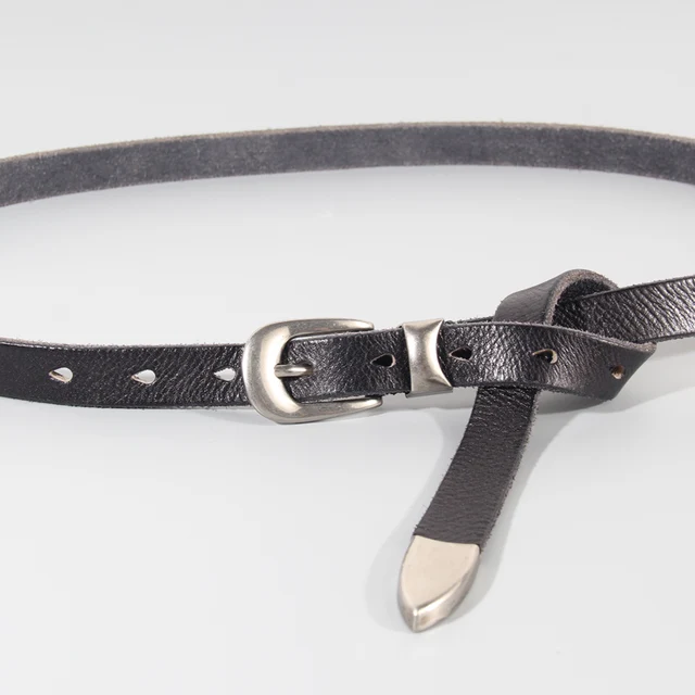 Thin Knotted Exclusive Decorative Ladies Belt