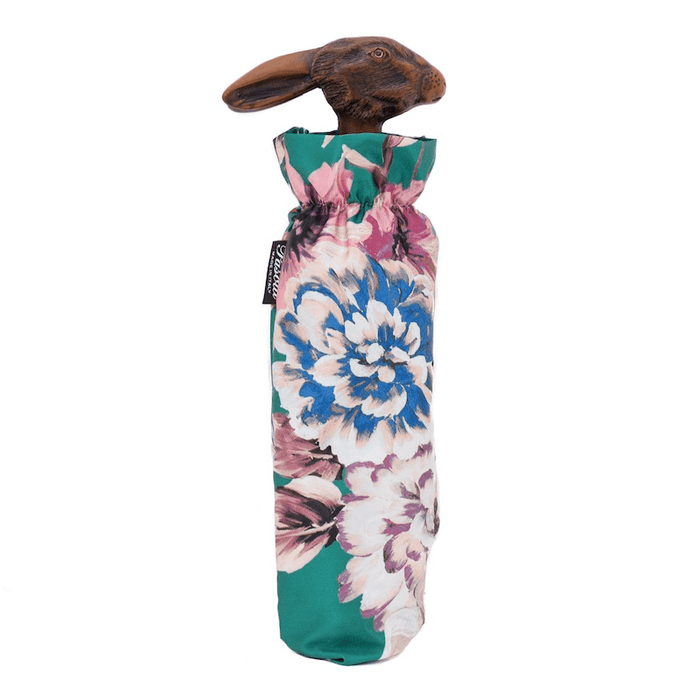 Rabbit Flowered Chic Folding Umbrella Elegant