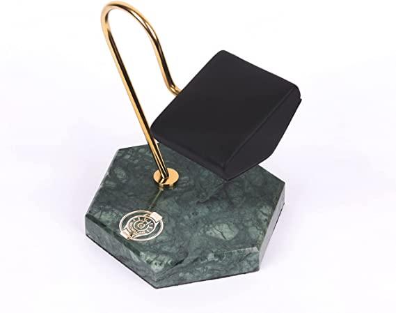Prestige Watch Stand, Emerald Marble Grandeur
