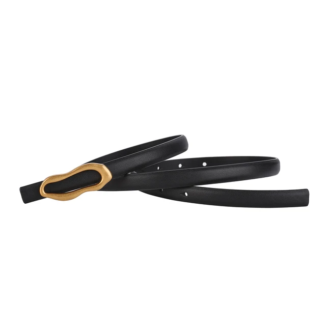 High-Quality Retro Gold Designer Belt for Women