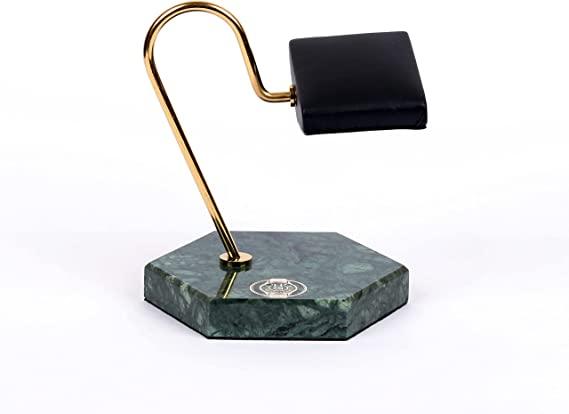 Prestige Watch Stand, Emerald Marble Grandeur