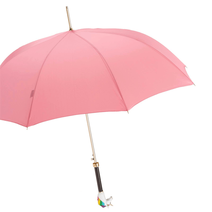 Unique Exclusive Design Pretty Unicorn Handle Pink Umbrella