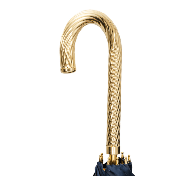 High-Quality Women Rain Umbrella, Brass Handle Handcrafted