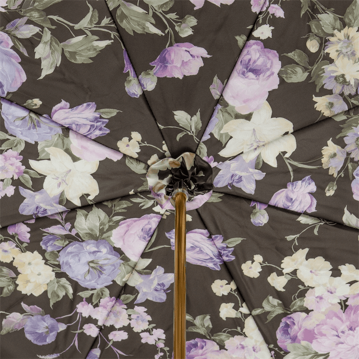 Lilac Flowers Floral Design Umbrella - Purple Umbrella for Women