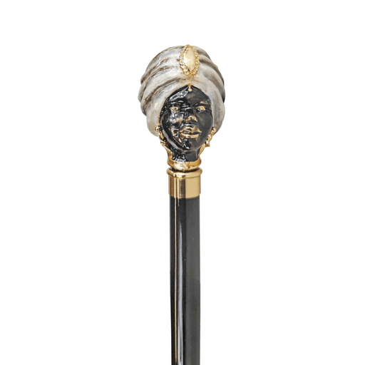 Unique "Teste di moro" Walking stick for Women
