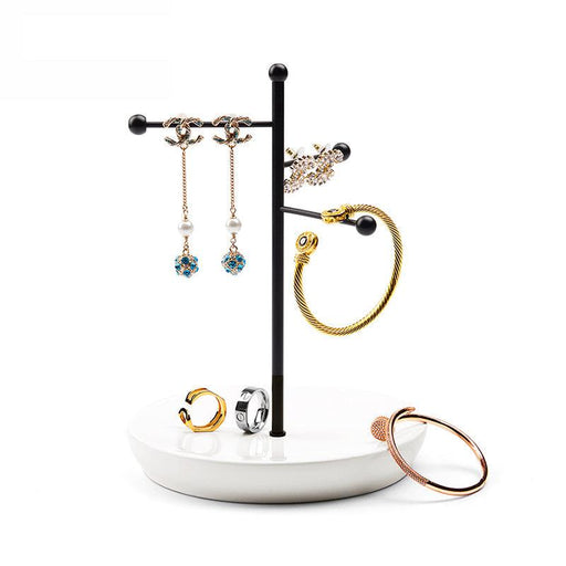 Modern Resin Ring Pendant Display Stand