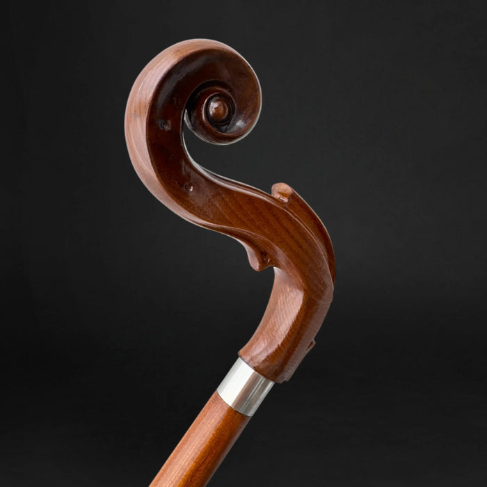Artisan Violin Walking Cane – Handmade for Music Enthusiasts