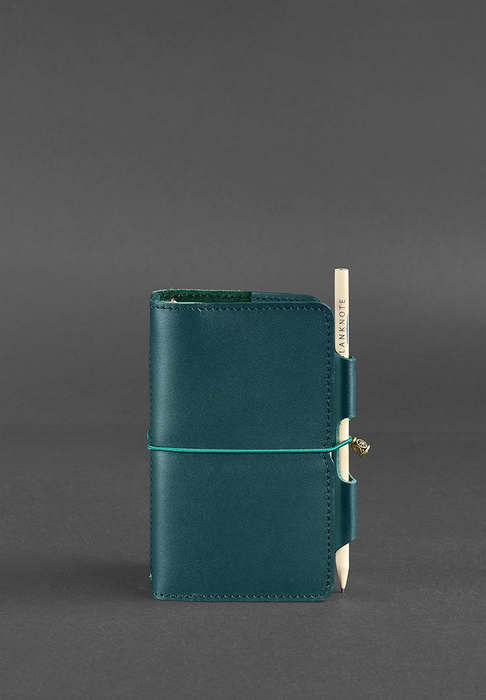 Designer Chic Leather Bound Notebook with Cover
