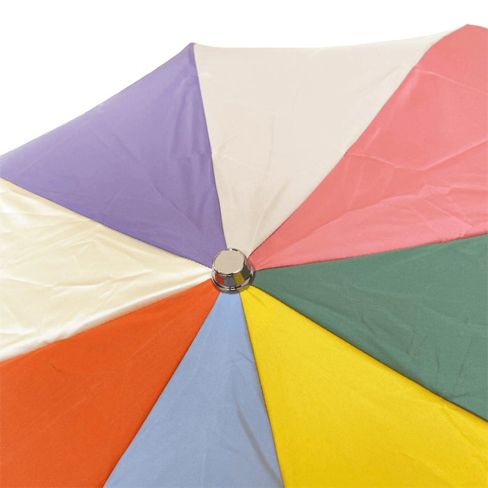 Rainbow Bamboo Exclusive Folding Umbrella Women