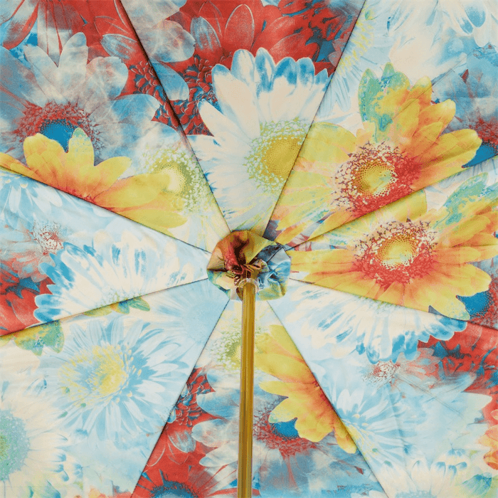 Unique Yellow Summer Sunflowers Umbrella, Double Cloth