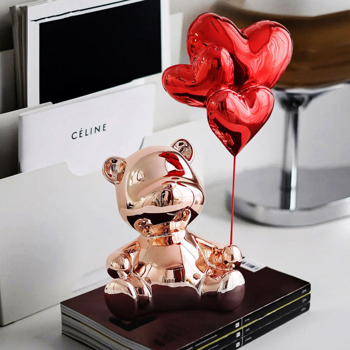 Love Bear Figurine Symbol of Affection and Care