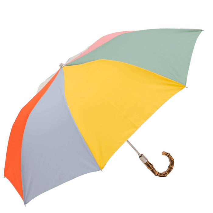 Rainbow Bamboo Exclusive Folding Umbrella Women