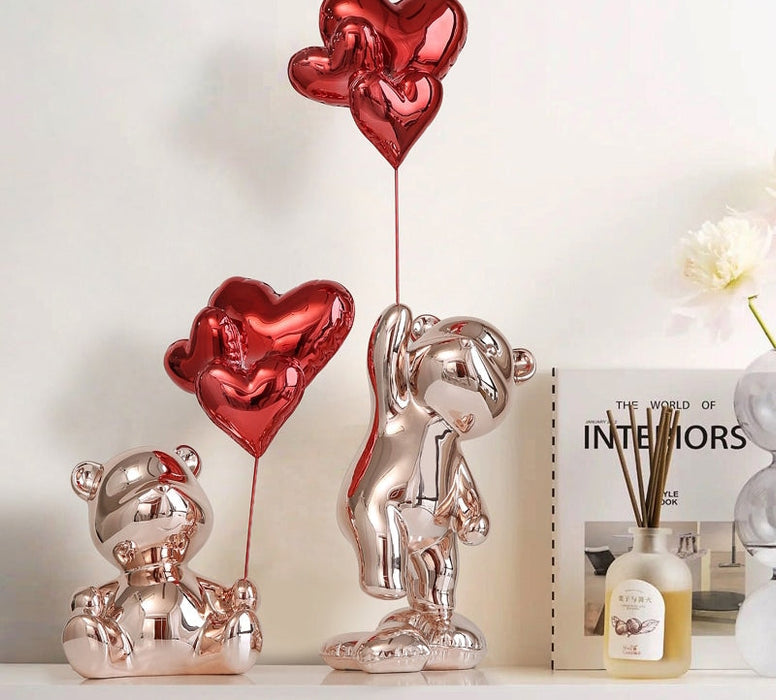 Love Bear Figurine Symbol of Affection and Care