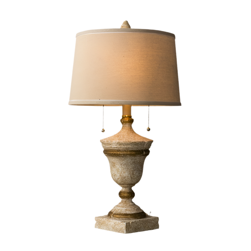Luxury Retro Design Beige Table Lamp for Home
