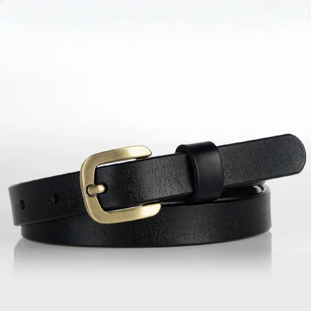 High-Quality Genuine Leather Designer Belt for Women