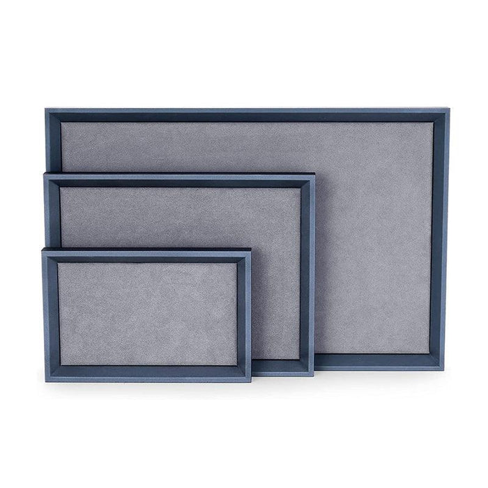 Medium Premium Leather Flat Jewelry Tray