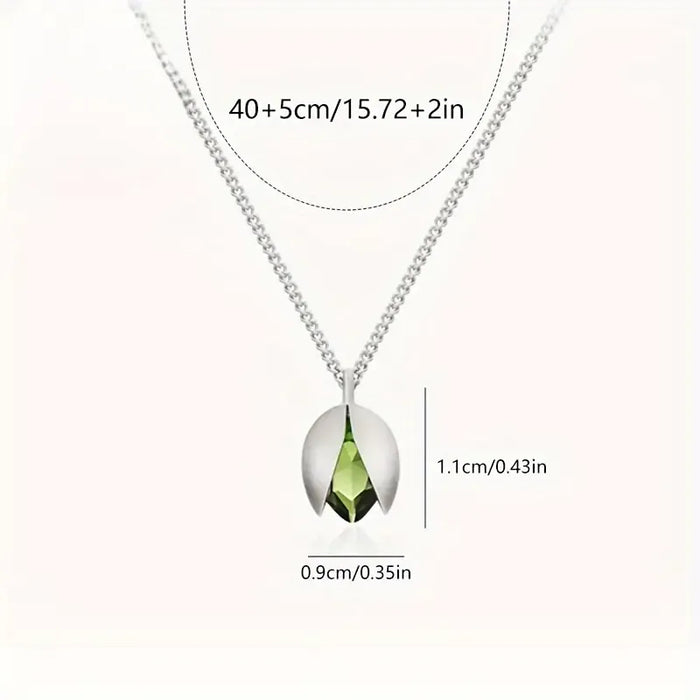 925 Silver Moissanite Pendant Necklace – Exclusive Design Jewelry (Copy)
