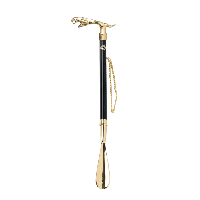 Jaguar Elegant 24K Gold-plated Walking Stick Shoehorn