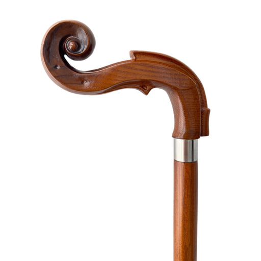 Artisan Violin Walking Cane – Handmade for Music Enthusiasts