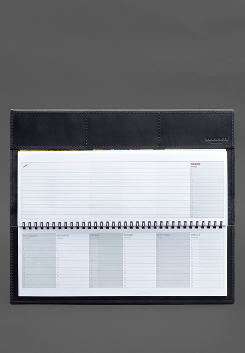 Minimalistic Elegant Leather Bound Notebook with Cover
