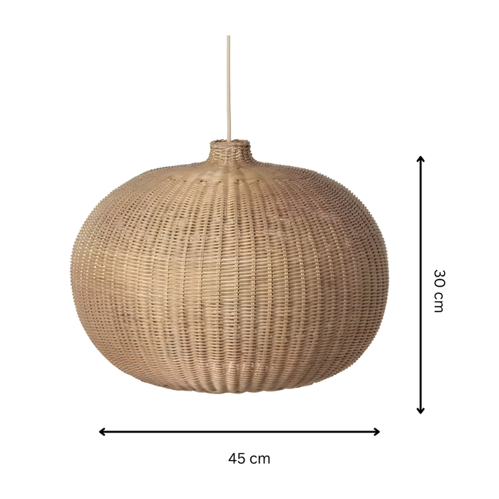 Unique Charming Chinese Style Rattan Pendant Light