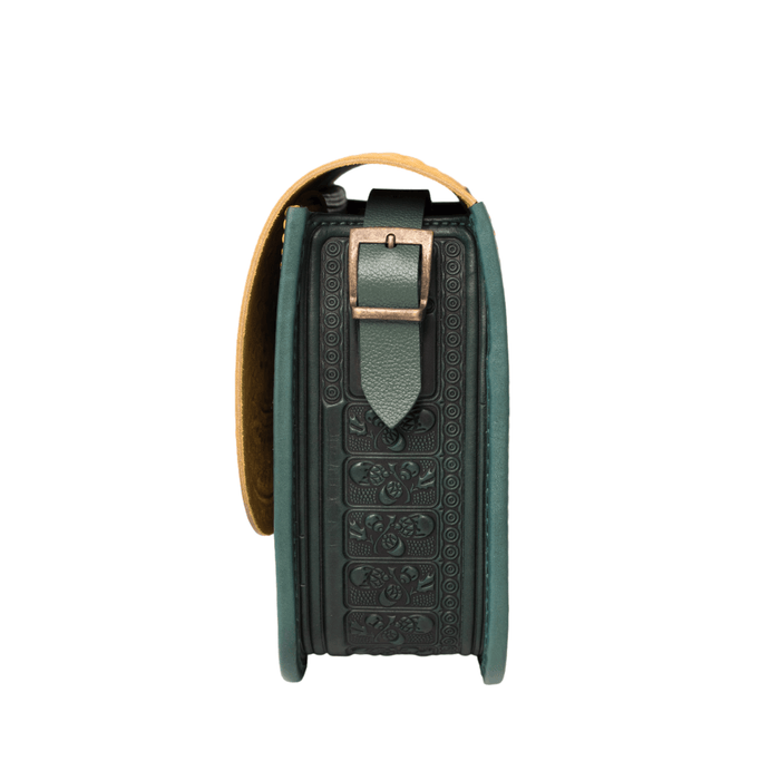 Unique Yellow Leather Crossbody Bag for Women, Stylish and Chic Handbag