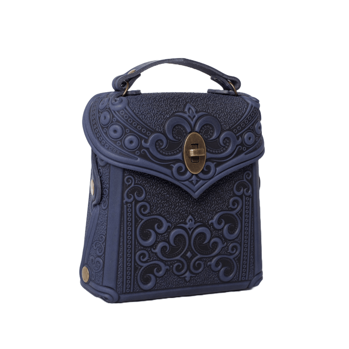 Handmade Leather Mini Backpack Purse, Convertible and Stylish Backpack