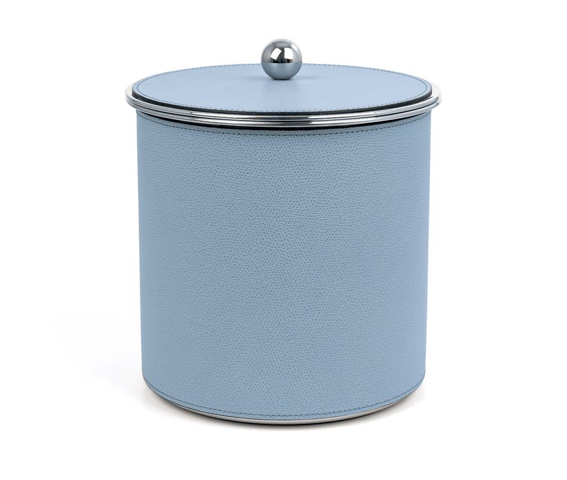 Perfect for Elegant Axel Ice Bucket with Full Leather Upholstery