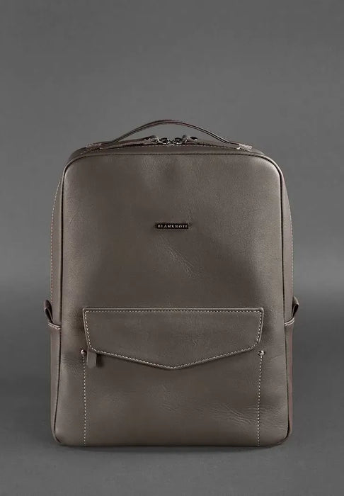 Chic Urban Women's Leather Backpack – Secure Zipper Closure