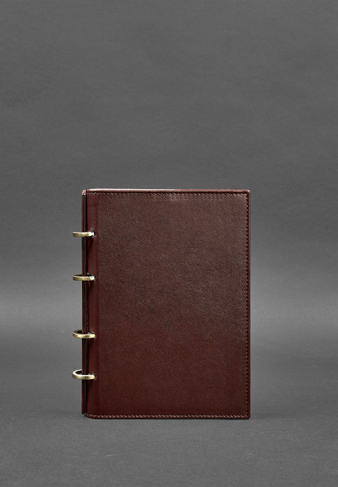 Durable Leather Bound Notebook With Hard Cover