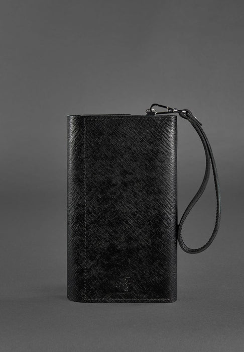 Minimalist Leather Clutch Organizer, Travel Case