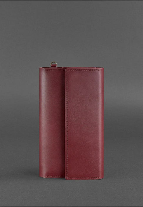 Minimalist Leather Clutch Organizer, Travel Case