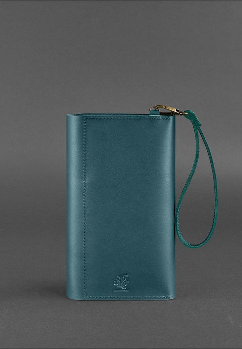 Minimalist Leather Clutch Organizer, Travel Case