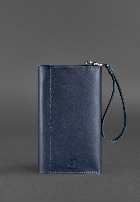 Minimalist Leather Clutch Organizer, Travel Case