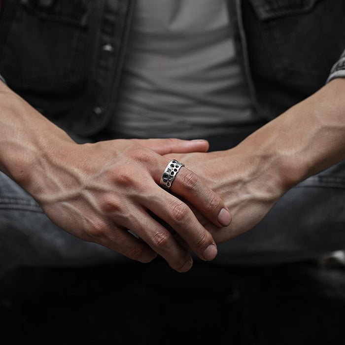 Stoneage Ring Natural Stony Classic Design