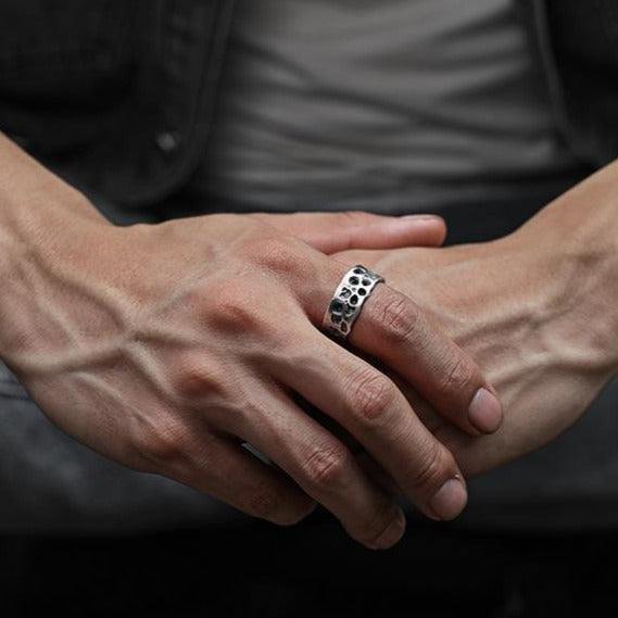 Stoneage Ring Natural Stony Classic Design