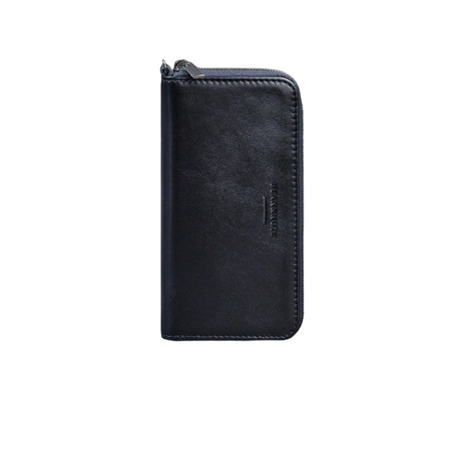 Durable Vintage Leather Purse With Zipper For Men or Women