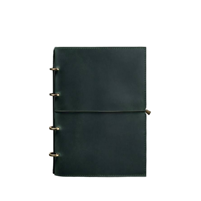High-quality Leather Notebook On Rings A4 For Office