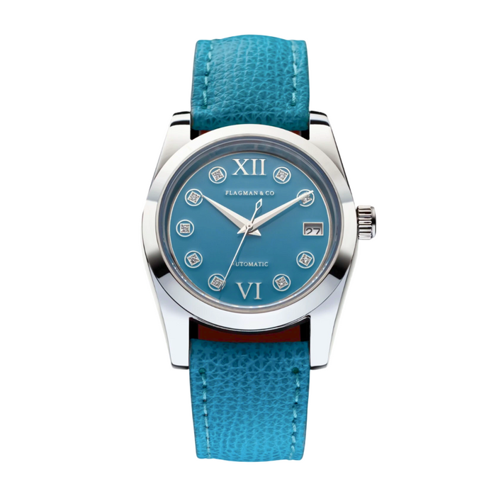 Tiffany Blue Automatic Watch – Luxury Cocktail Watch for Women