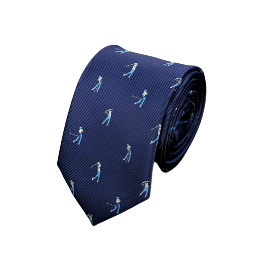 Men’s Designer Ties – Slim Modern Polyester Neckties with 17 Unique Styles