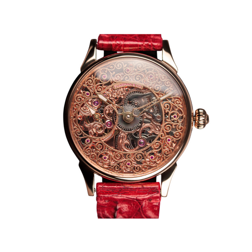 Handmade Skeleton Marriage Watch – Unisex Mechanical Timepiece