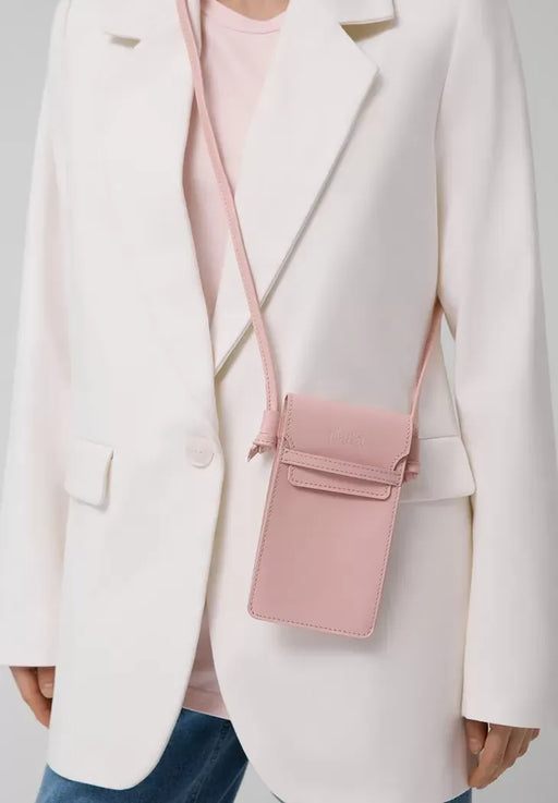 Leather Crossbody Phone Bag – Minimalist and Hands-Free Design