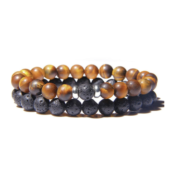 Elegant Feline Vision Bracelet Black
