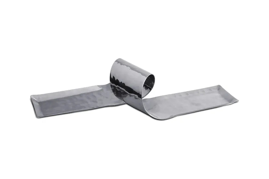 Compact Wave Serving Tray – Little Tsunami, Stainless Steel